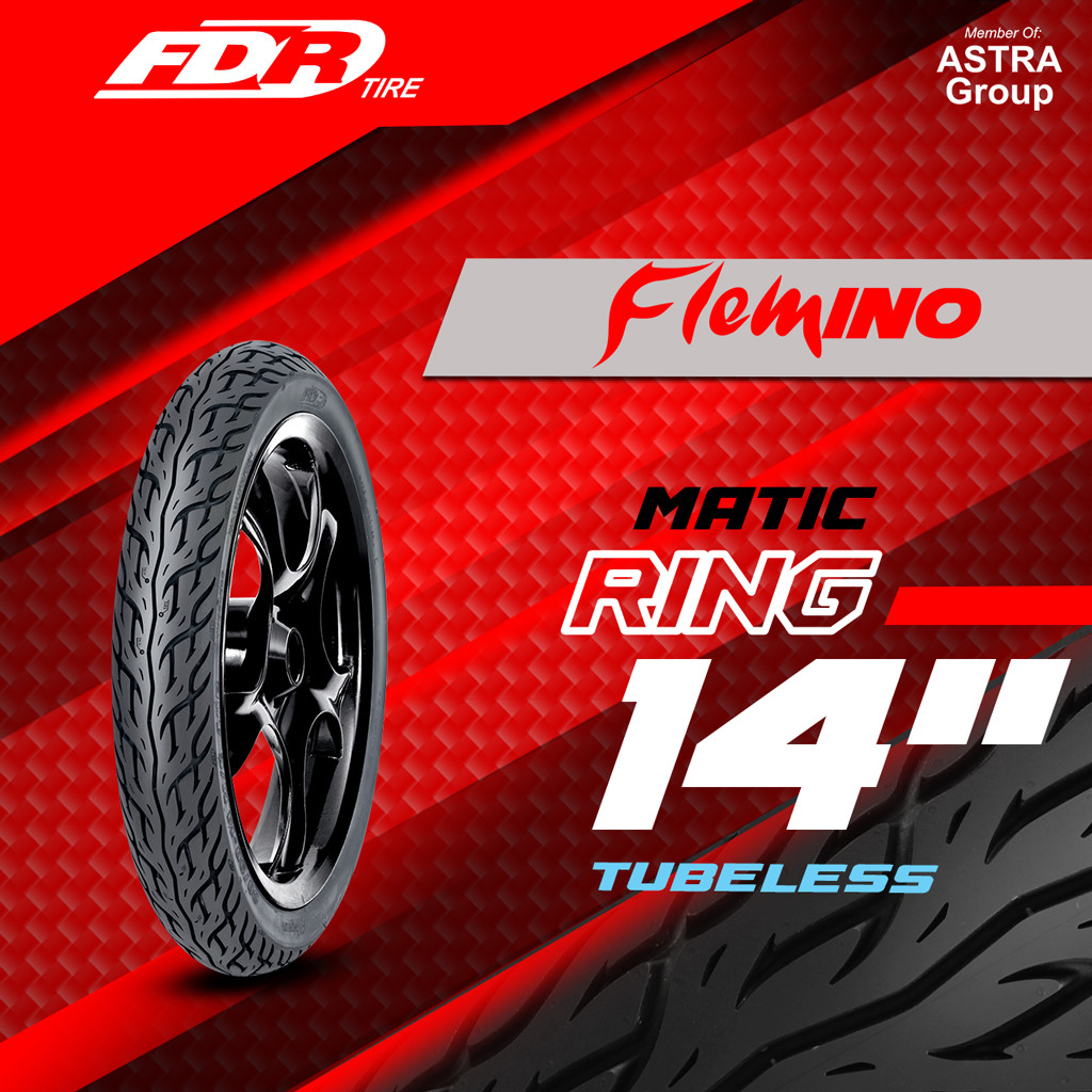 Ban Motor Tubeless FDR FLEMINO Ring 14