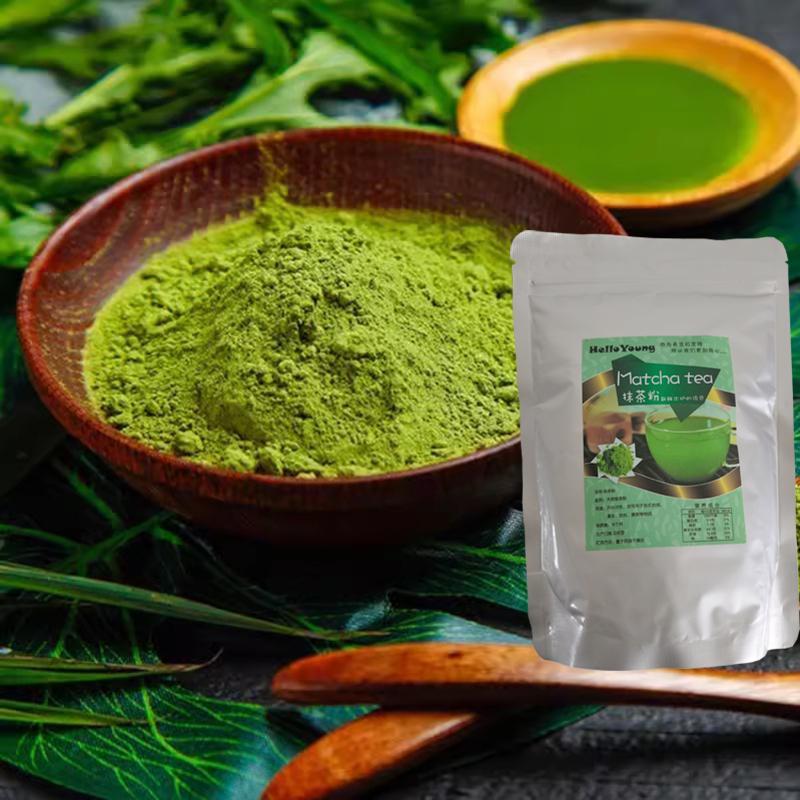 Bubuk Matcha Organik Asli Grade Premium 250g - Untuk Matcha Latte Minuman Sehat Jus Detox Kue Baking
