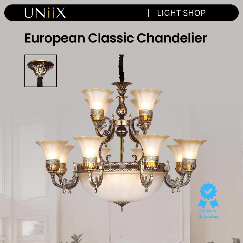 UNiiX - LG8320 | Lampu Gantung Klasik Lampu Gantung Ruang Tamu Model Klasik Lampu Gantung Teras dan 