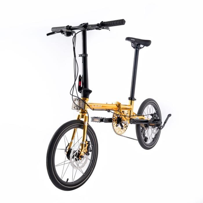 ELEMENT Sepeda Lipat Troy UV 10 Speed  16" Chromoly - Gold