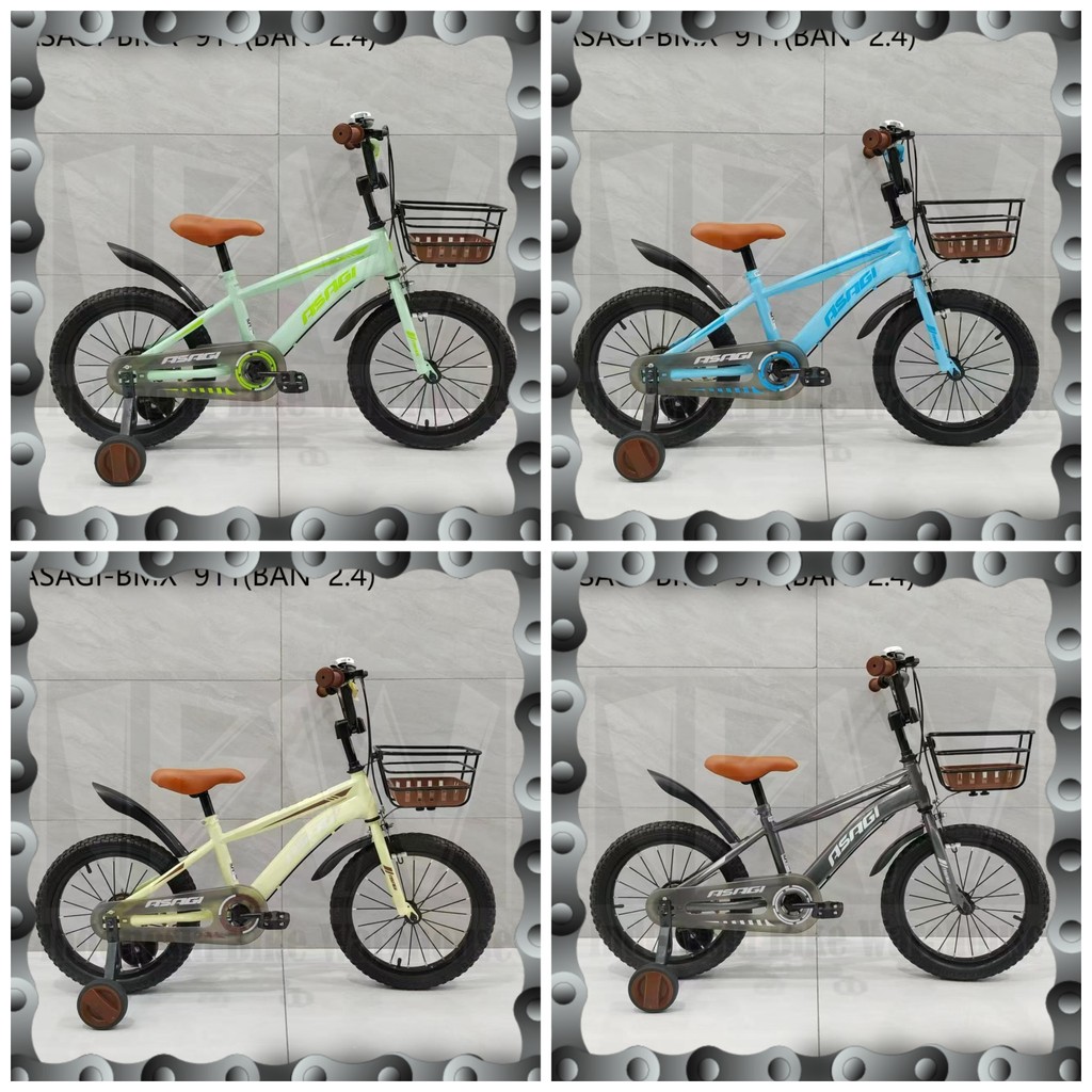 IBW - Sepeda BMX ASAGI 911 Classic Uk 12" 16" 18"