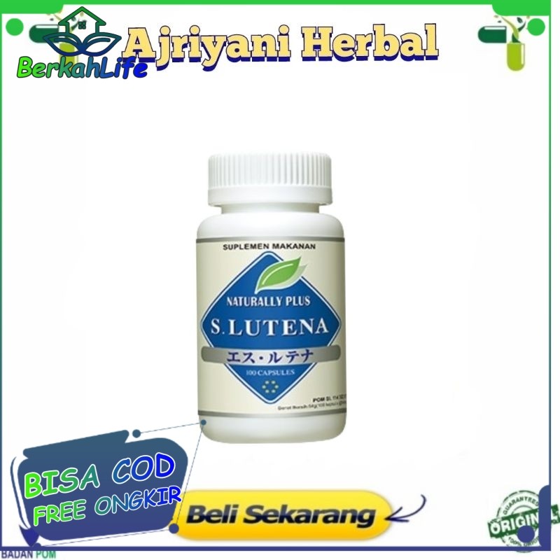 Suplemen Super Lutena Suplemen Kesehatan Mata Suplemen Kesehatan Perawatan Mata S Lutena Naturally P