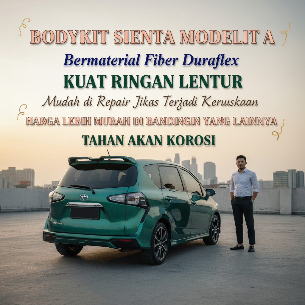 bodikit Bodykit Sienta Modelista body kit toyota sienta bodikit toyota sienta