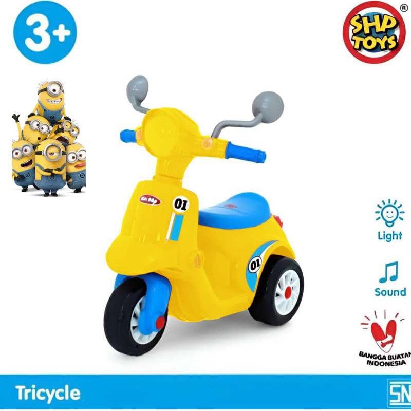 PROMOMAINAN ANAK SCOOTER MINI BIKE MB691 MB 691 SHP636 VYLO 636  SHP TOYS TERBARUMURAHH
