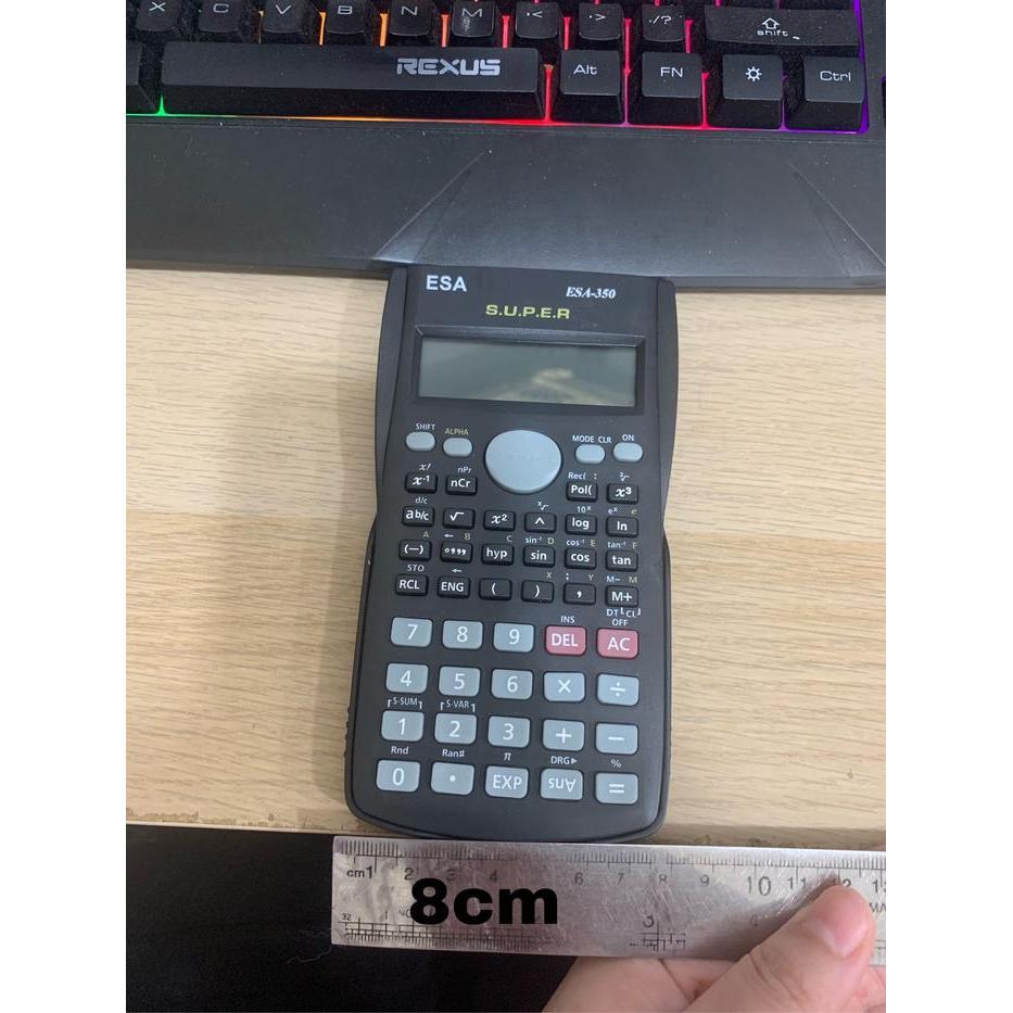 Kalkulator Scientific ESA 350 10+2 Digit - Kalkulator Ilmiah