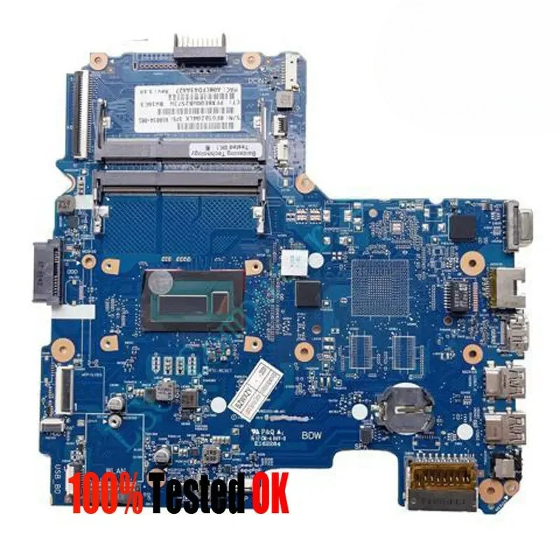 6050A2823101MBA01 Mainboard for HP 14AM Laptop Motherboard with I35005U I36100U CPU DDR3 UMA