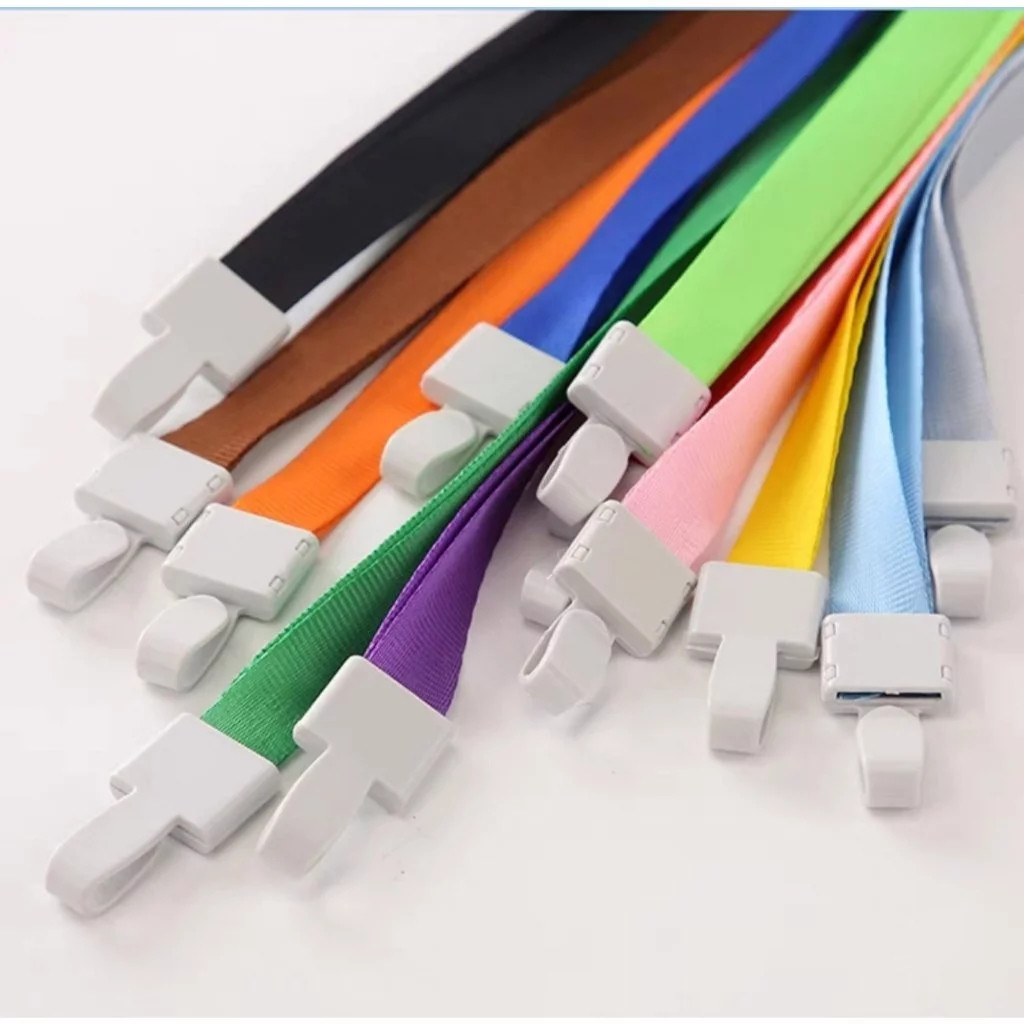 Gantungan Tali Lanyard Plastik Tali ID Card |  Tali Nametag ID Card Kalung Gantungan Name Card ID Ca