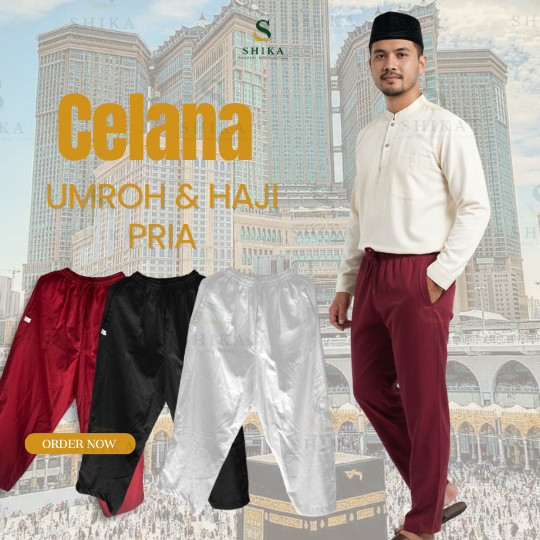 Sirwal Pria Sirwal Formal Dewasa Celana Umroh Celana Pria