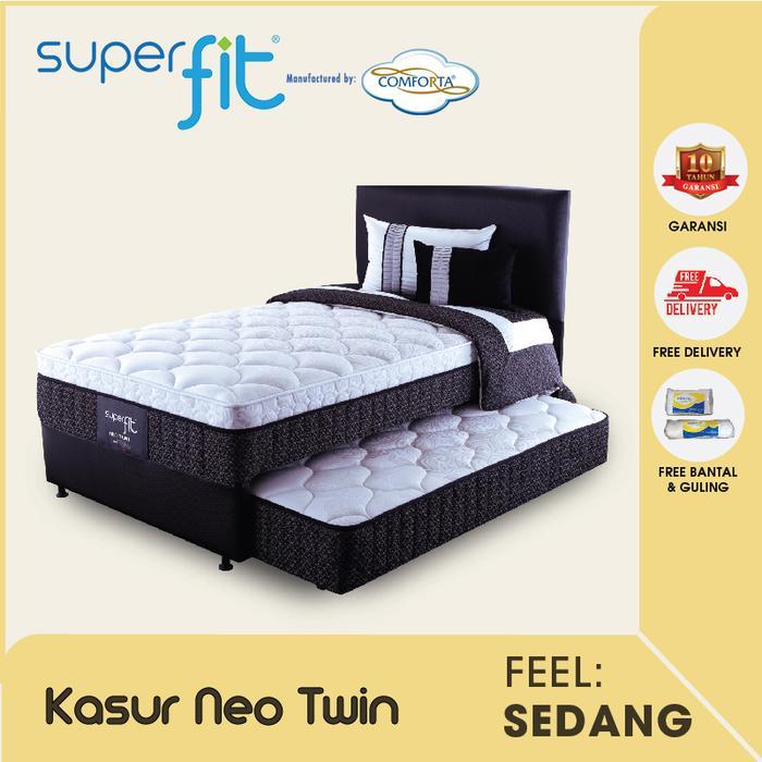 SUPERFIT By Comforta Springbed Neo Twin Fullset - 90 X 200
