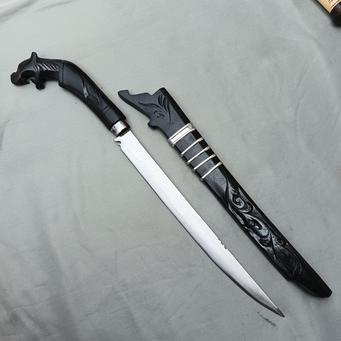 Golok Macan Barlen Sedang Murah Baja Strip COD