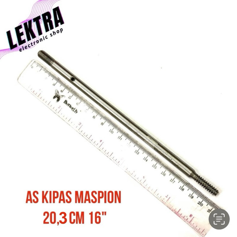 AS Kipas Maspion 20,3cm 16 inch 8mm Angin 16inch 8 mm Dinamo 20.3 20,3 cm 20.3cm