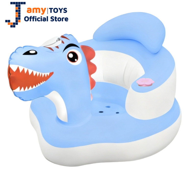 JAMYTOYS Sofa Tiup Kursi Belajar Duduk Bayi Kursi Makan Bayi Ada Musik