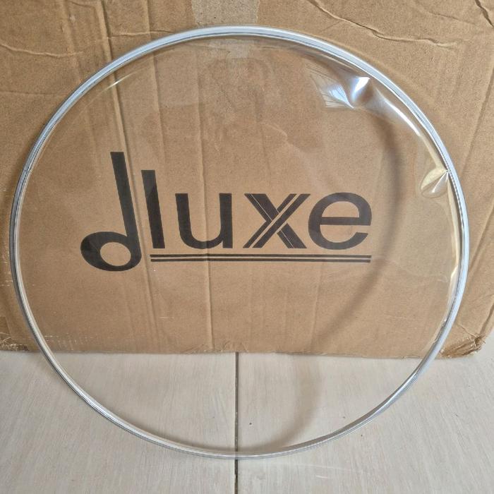 Mika head snare drum, membran, kulit snare drum 14 inch - bening bawah