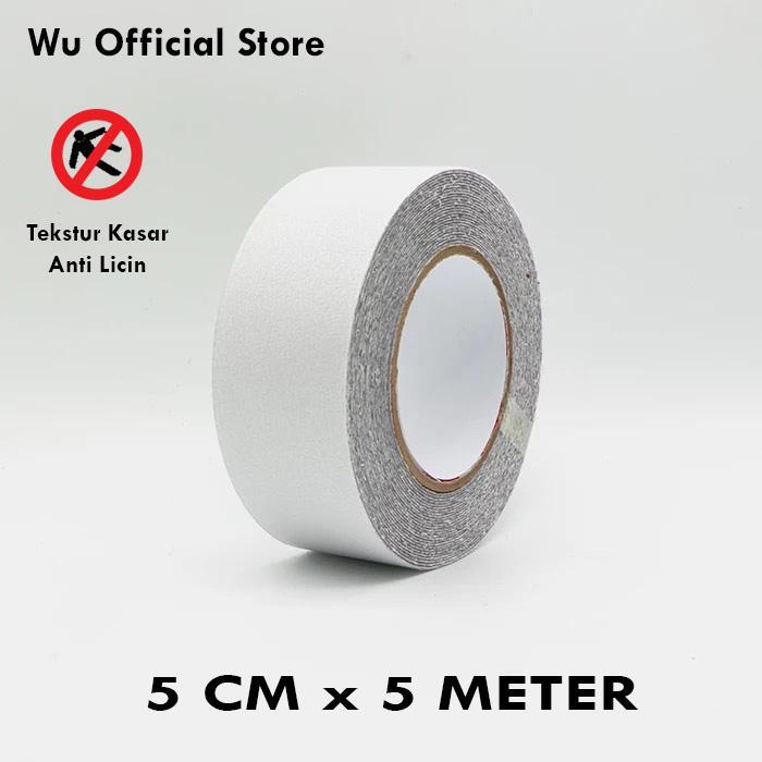 Anti Slip Tape / Lakban Anti Licin Bening 5 cm x 5 Meter
