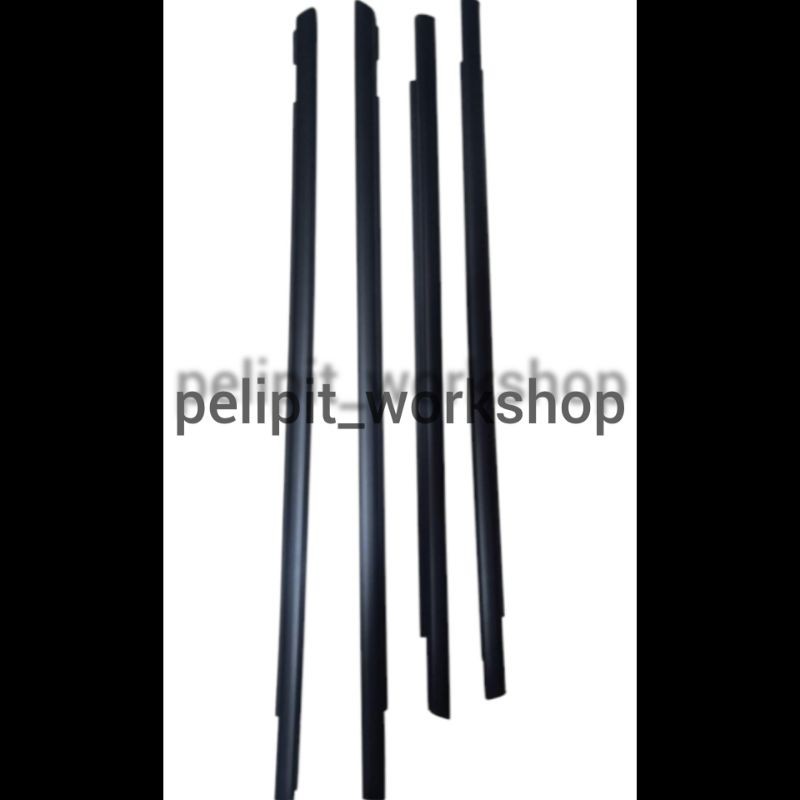 Karet pelipit kaca pintu luar Karimun Estilo (hitam)