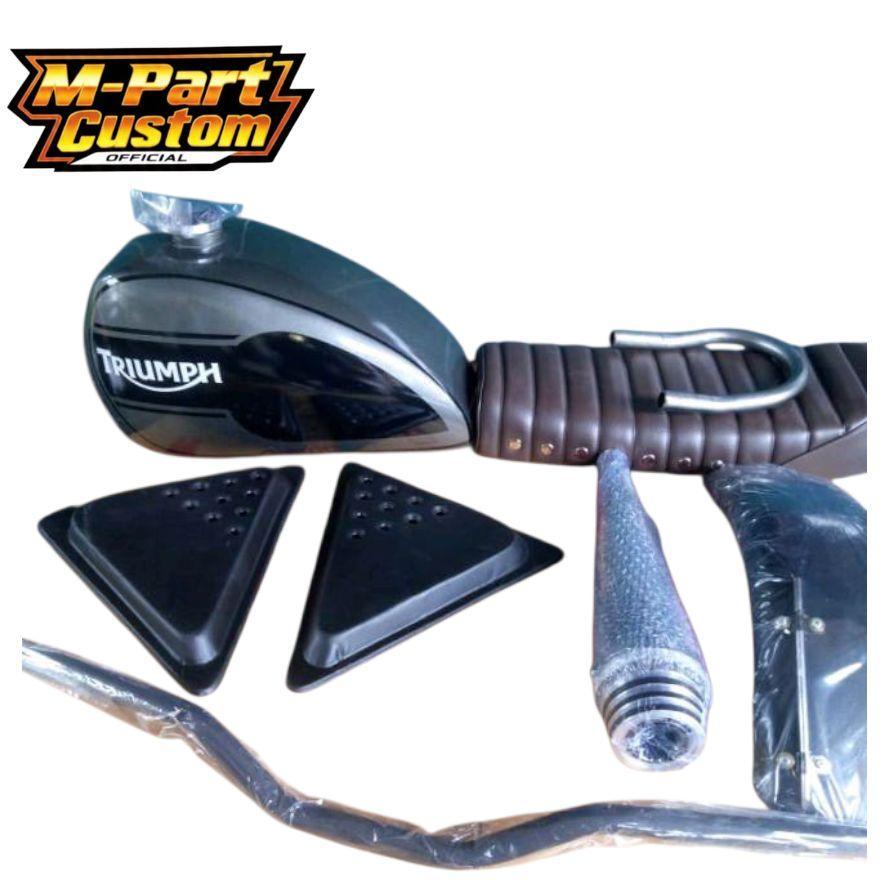 Paket Tangki Motor PAKET KOMPLIT MURAH JAPSTYLE UNIVERSAL MEGAPRO BYSON TIGER SCORPIO