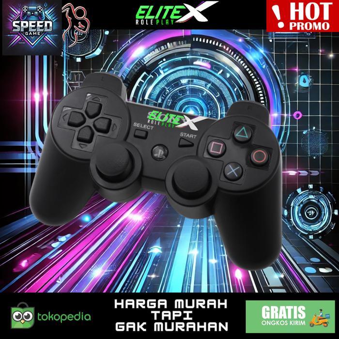 Stick Stik PS3 PS 3 Wireless Gamepad Joystick PS3 PS 3 - Biru