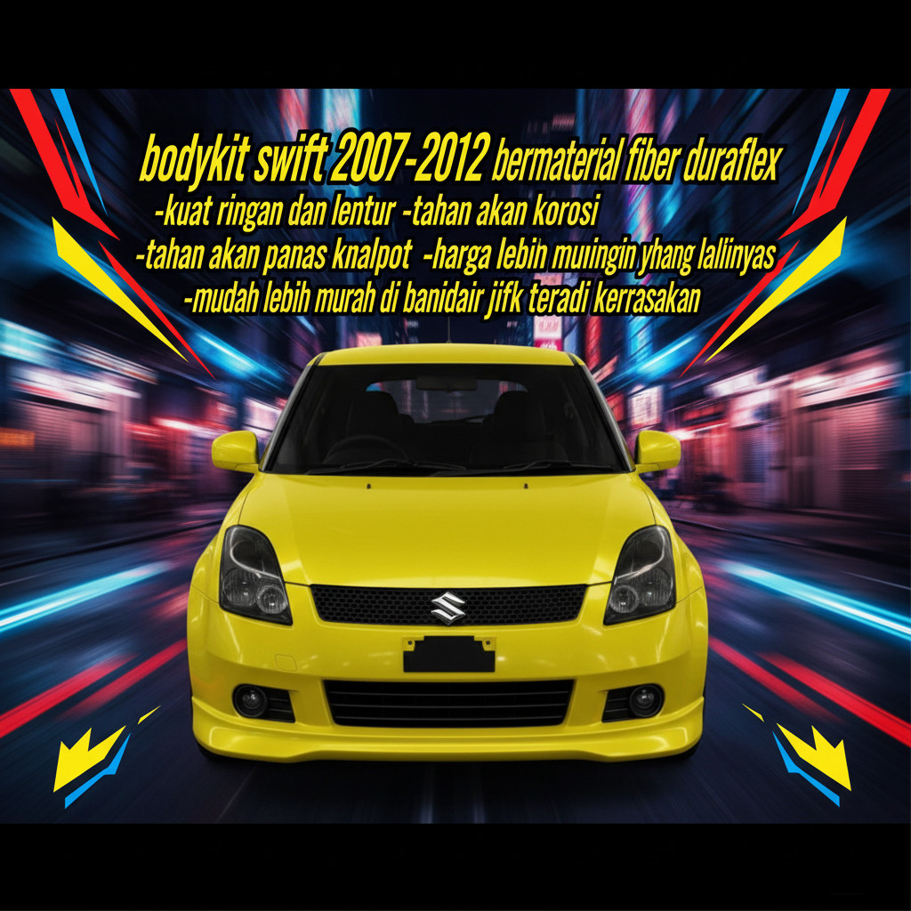 bodykit swift old 2007-2012 bodykit swift body kit suzuki swift