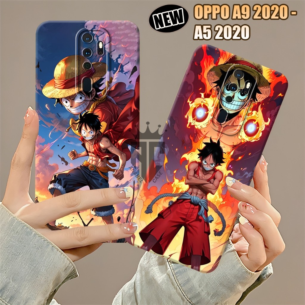 Softcase OPPO A5 2020 - Case OPPO A9 2020 Silicon Procamera Motif Monkey D' Luffy - Case Hp - Case O
