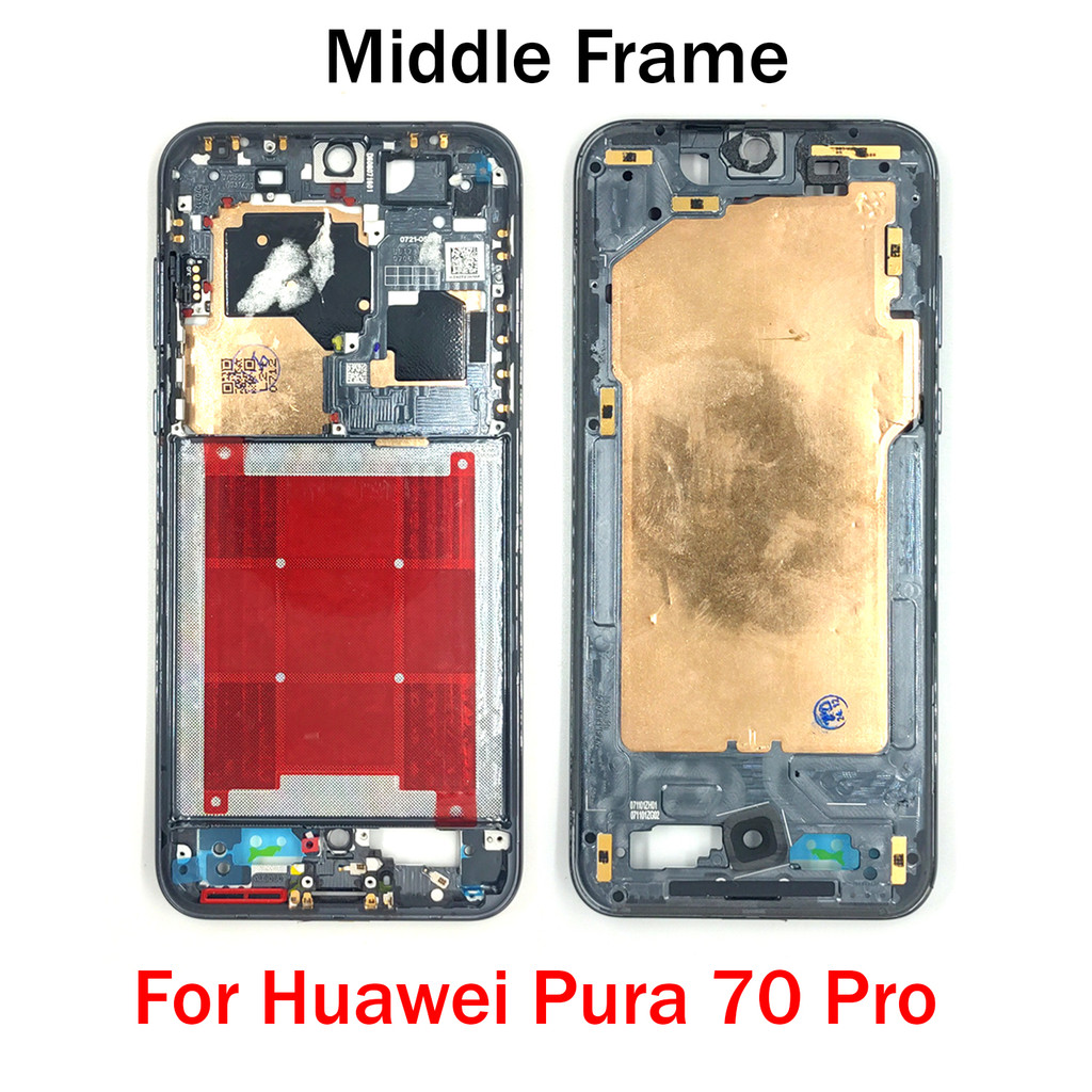 Middle Frame for Huawei Pura 70 Pro P70 Pro LCD Front Frame Housing Bezel Repair Parts