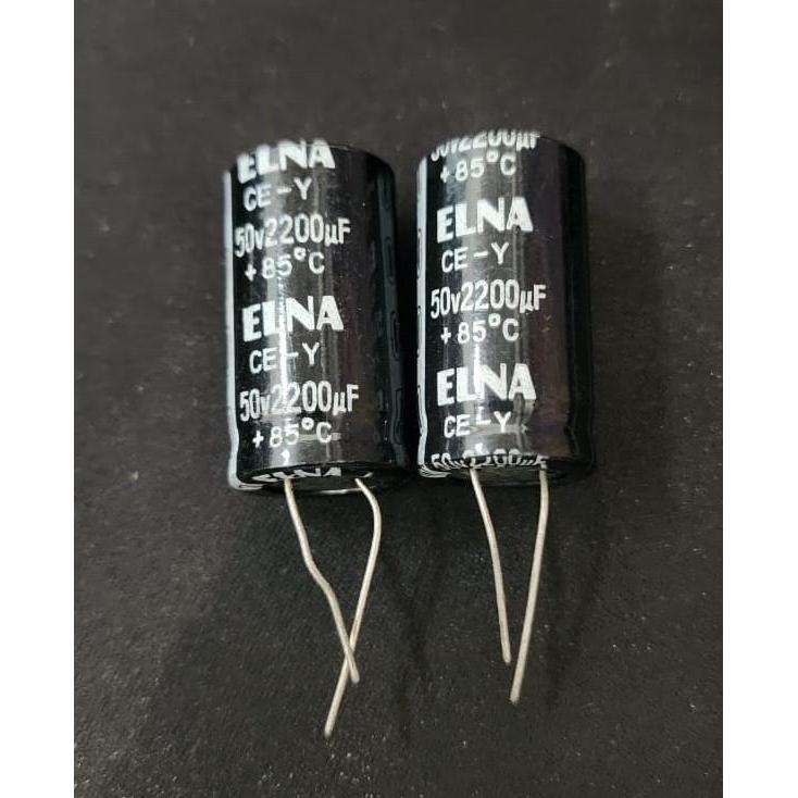 Elco Capacitor 2200uf 50v Elna CE-Y - Original BERKUWALITAS...