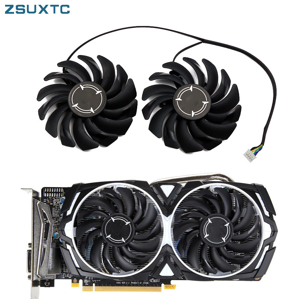 PLD09210S12HH 4Pin RX580 RX570 P106-100 Mining Fan For MSI RX 470 480 570 580 ARMOR Graphics Video C