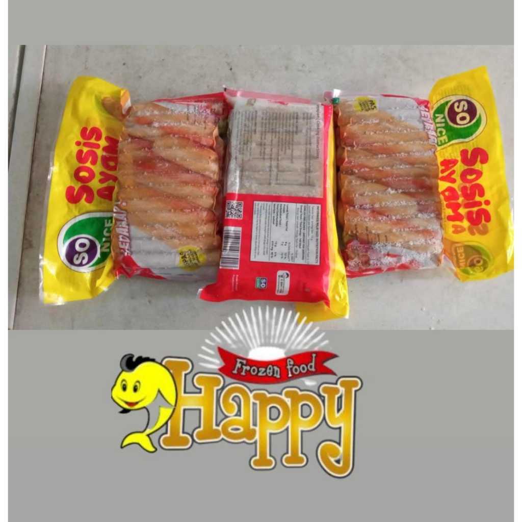 SO NICE Sosis Ayam Beku Frozen 1 kg