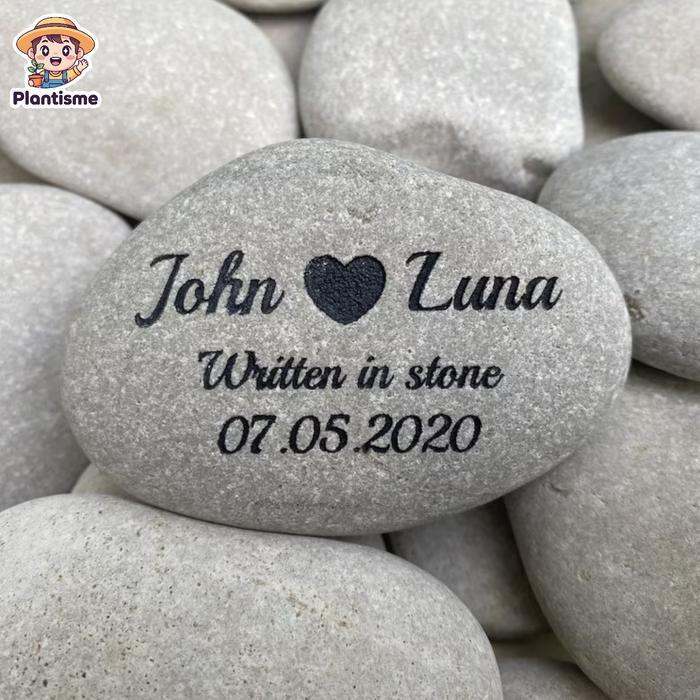 Batu Hias - River Stone Batu Kali Bulat Besar Natural Pebbles Variasi Ukuran Besar Kecil Aquascape T