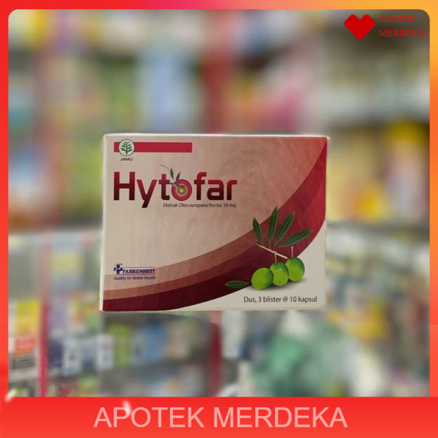 Hytofar Box Isi 30 Kapsul - untuk menjaga kesehatan jantung