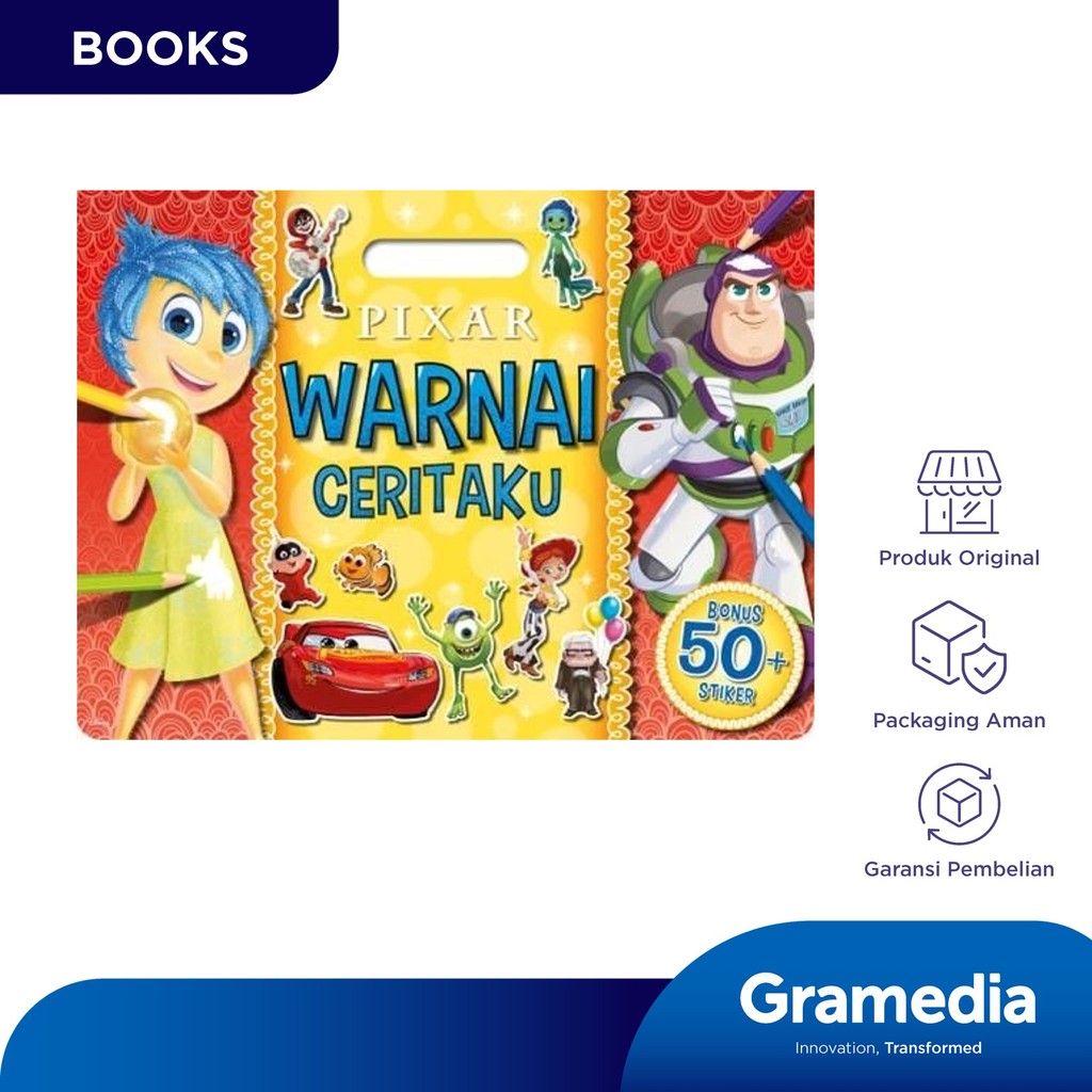 Pixar - Warnai Ceritaku (Igloo Books)