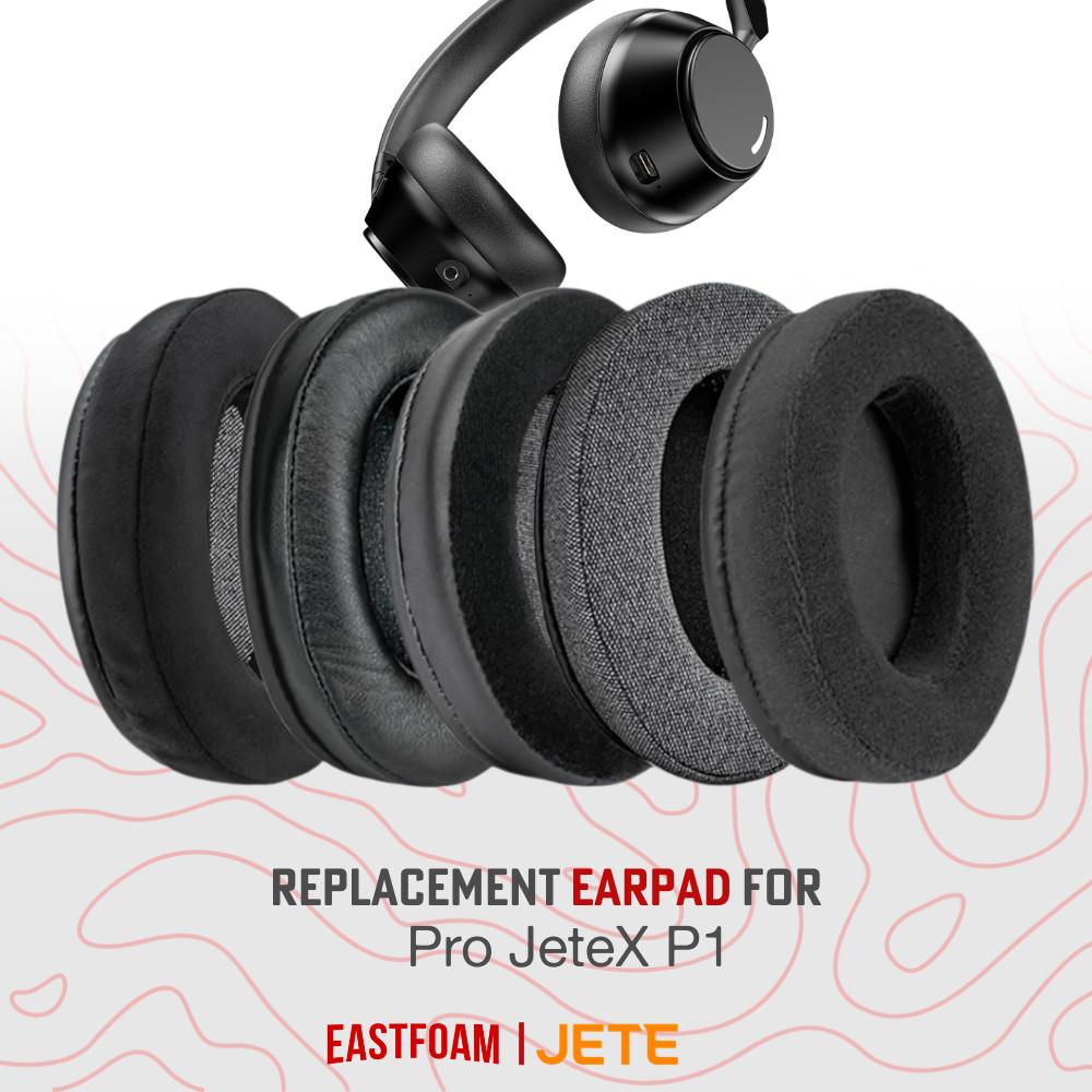 Ear Cushion Earcup Earpad Busa Bantalan Pro JeteX P1 Foam Pad