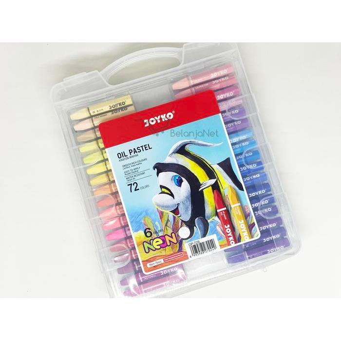 Krayon | Crayon TITI Joyko Oil Pastel 72 Warna