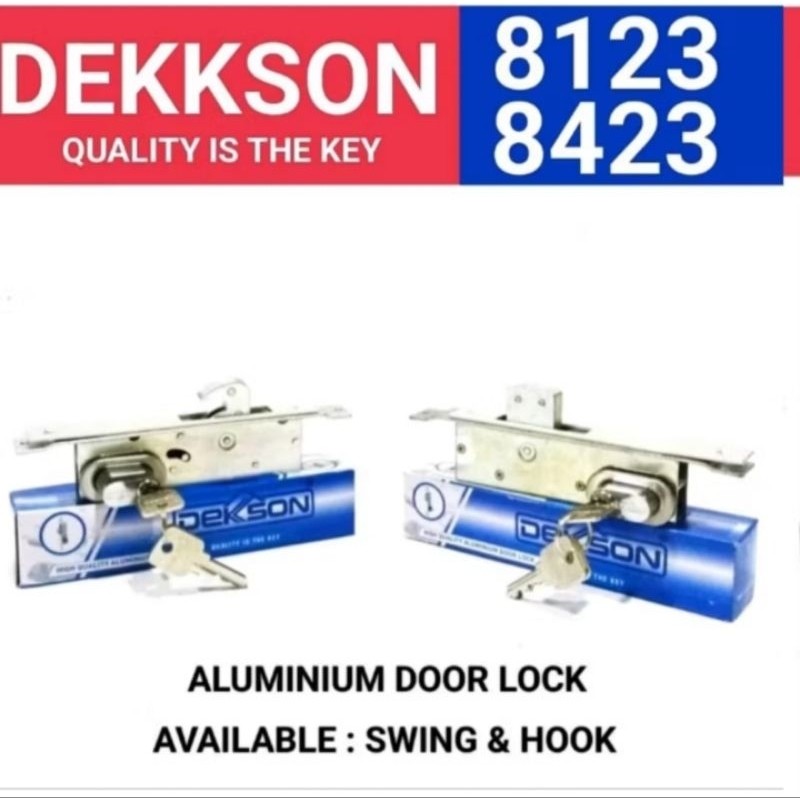 BARETSS Kunci pintu sliding kait / kunci pintu sliding swing Dekson