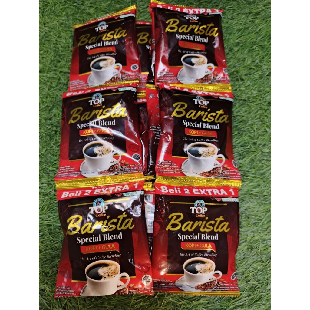 TOP KOPI BARISTA RENCENG (15 SACHET)