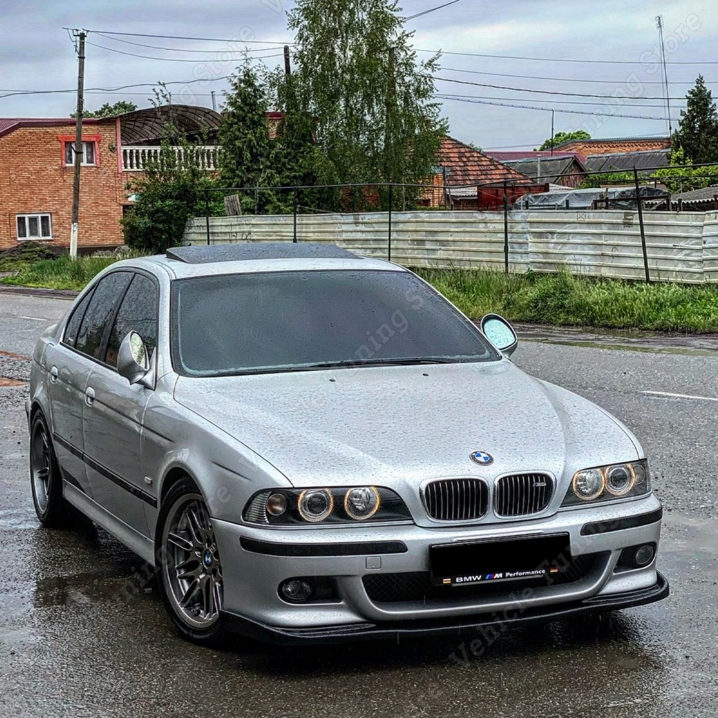 Aero Width Front Splitter Lip for BMW E39 5 Series M-Sport 520i 520d 525i 525d 530i 530d M Te & M5 &