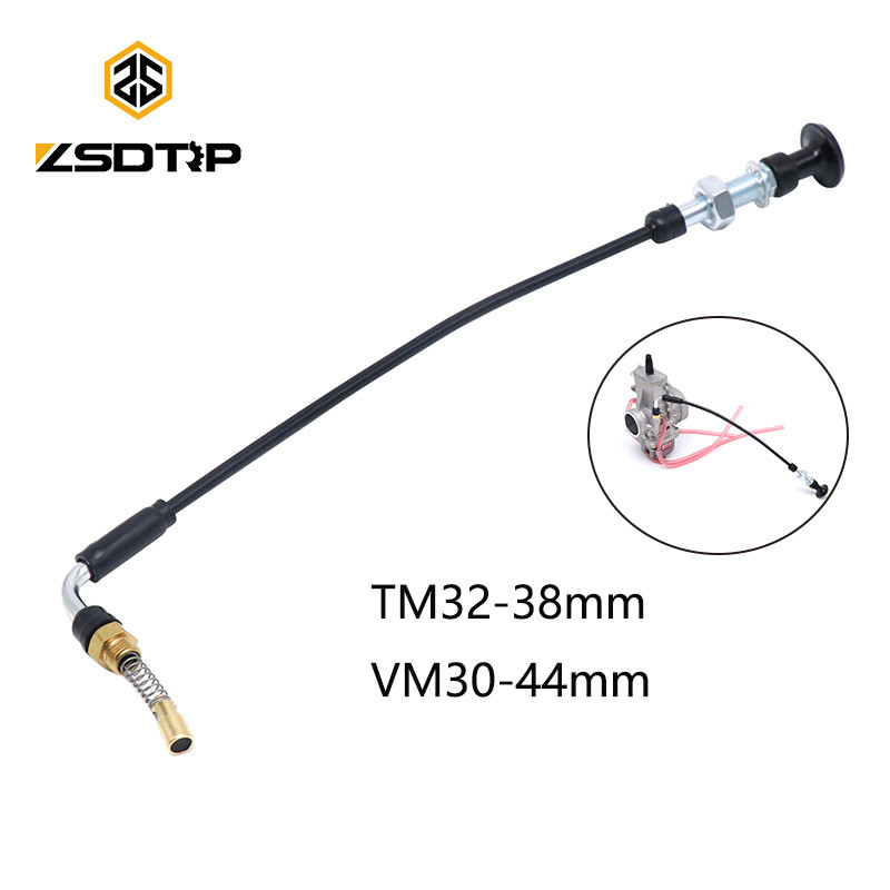 ZSDTRP 310mm TM32-38mm VM30-44mm Carburetor Carb oke Cable Fits For Mikuni TM/VM Carburetor Starter 