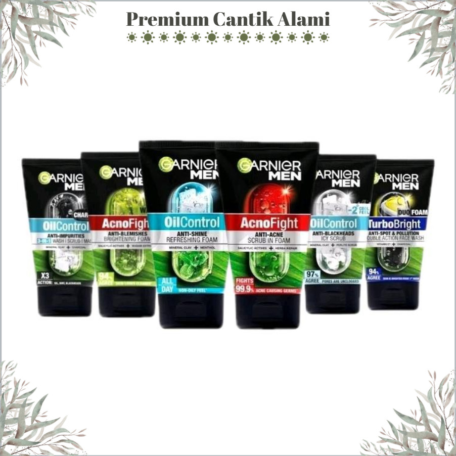 Garnier Men 100ml Sabun Cuci Muka Cowok Garnier