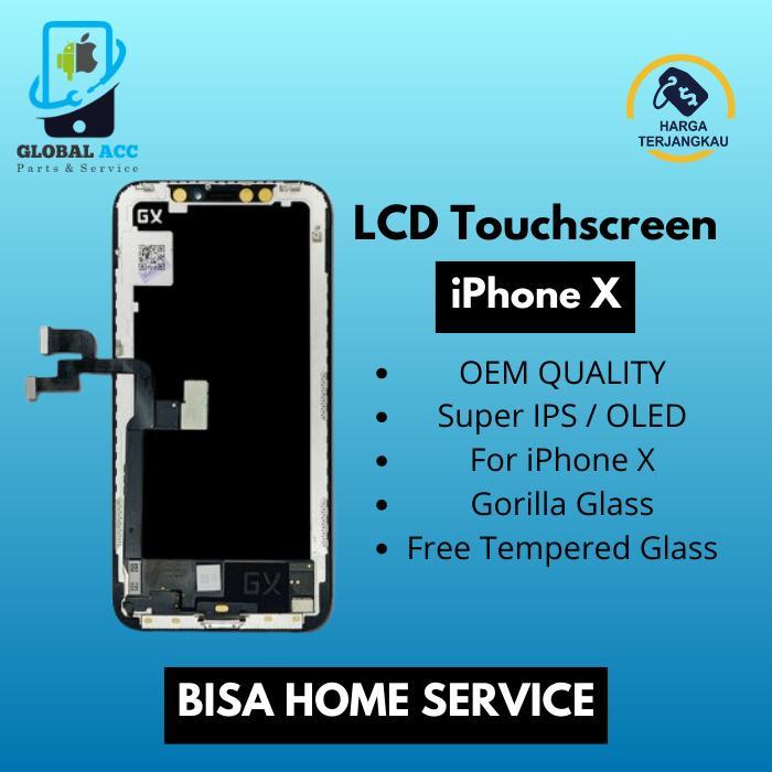 LCD IPHONE X + TOUCHSCREEN ORIGINAL 100% - GX B