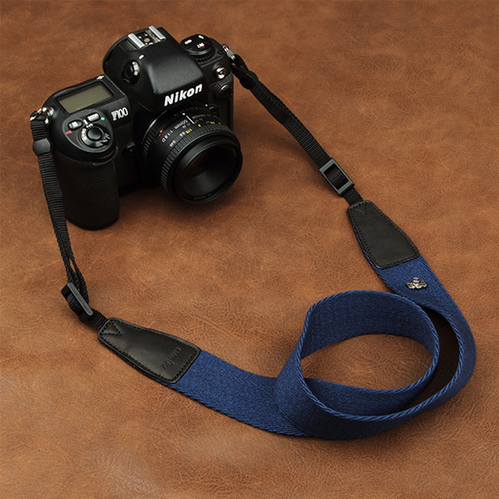cam-in CS029 8001-8015 universal adjustable cotton leather Camera Strap Neck Shoulder Carrying Belt 