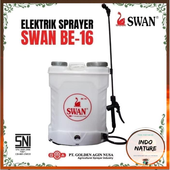 [ IndoNature ] Tangki Alat Semprot Tangki Swan Elektrik BE-16 16 Liter Sprayer Swan Electric BE 16