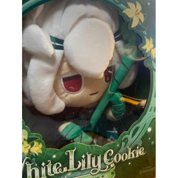 Cookie Run Kingdom White Lily Plush Toy Wind Archer Cookie Shadow Milk Cookie Plush Toy Pure Vanilla