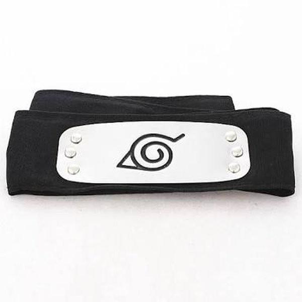 Headband Naruto Akatsuki Pain Konoha Itachi Ikat Kepala Cosplay Anime Dewasa Anak Fashion Hitam Akse