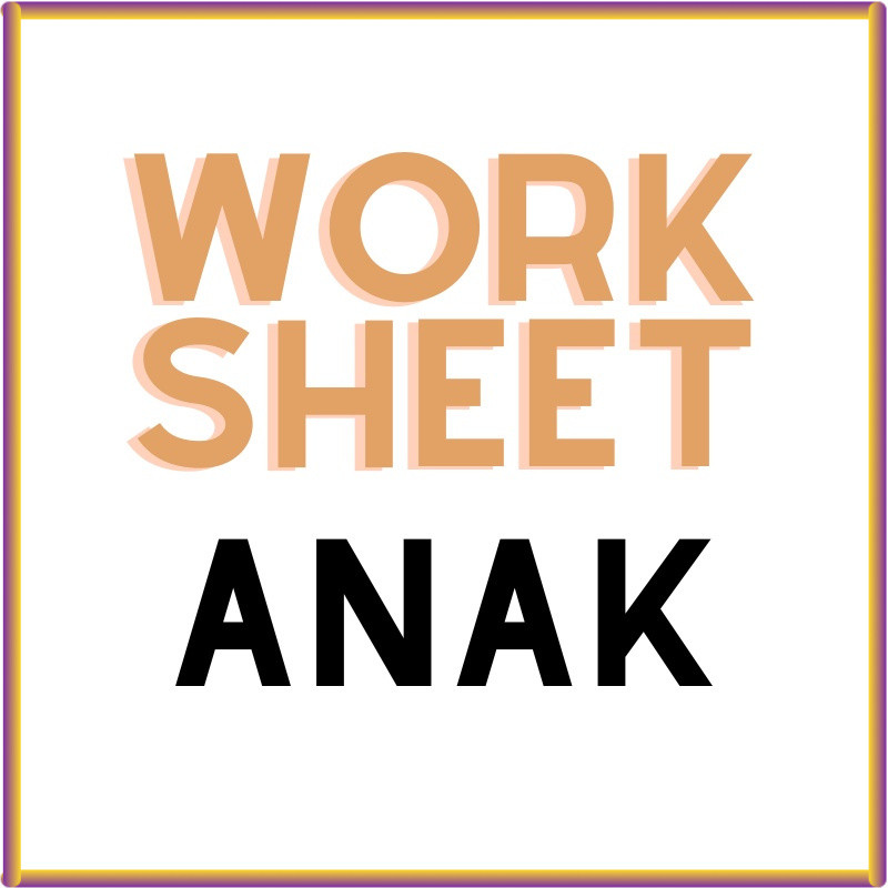 Lembar Kerja Anak Worksheet Anak TK Lembar Kerja Anak Menulis Berhitung Mengunting Mewarnai
