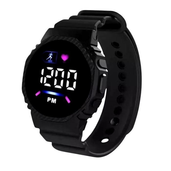 Jam Tangan Anak Laki-laki & Perempuan Digital Anti Air Waterproof, Fashion Jam tangan Anak Cewek Cow
