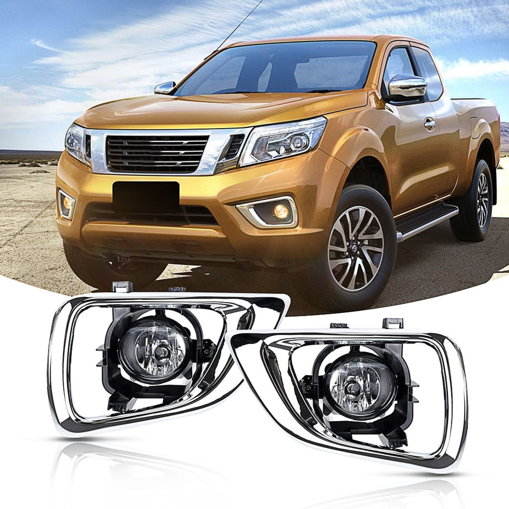 Lampu Kabut LED Untuk Nissan Navara Frontier NP300 2015-ON Lampu Kabut Bumper Depan Mobil Lampu Sian