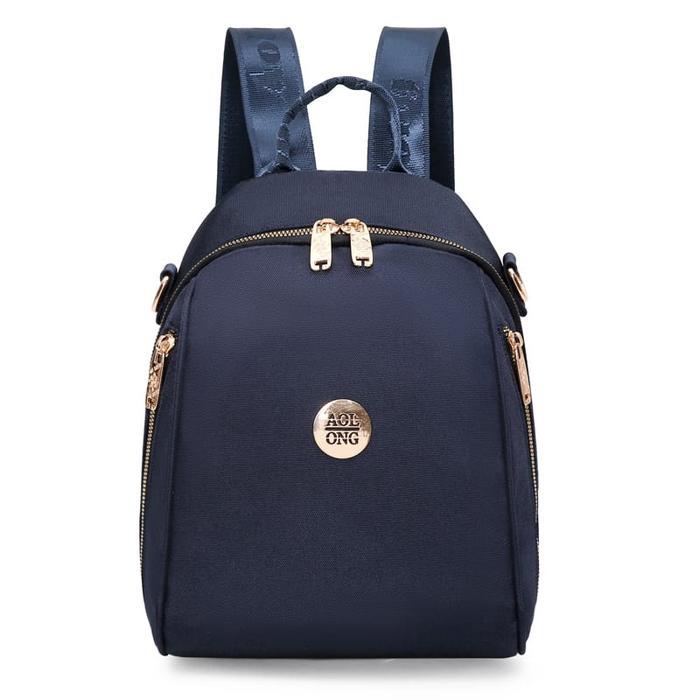 Fashiora Ransel Kanvas Botol 0206# Tas Ransel Wanita - Backpack Cewek Fashion Ukuran Sedang Terkini 