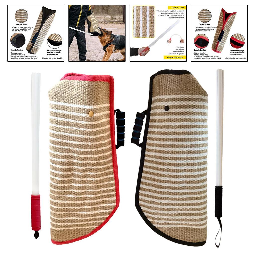 Dog Bite Sleeve Training Equipment Dog Bite Pillow Tug Toy for Tug of War
