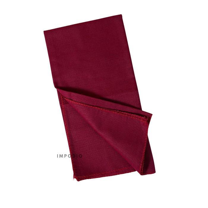 Linen napkin plain color - kain linen warna polos - props IMPODIO - Maroon