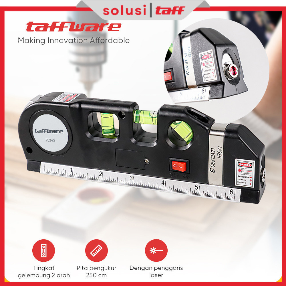 Taffware TL243 Waterpass Laser
