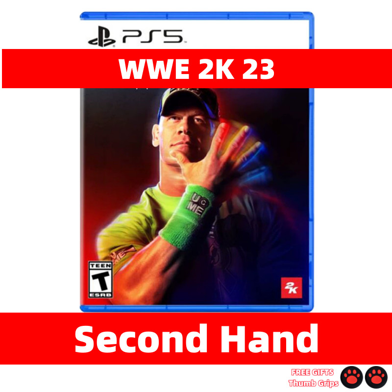 Second Hand PS5 Game CD WWE 2K23 Sony Playstation5 Game scs WWE 2K23 Playstation 5 PS5 Games